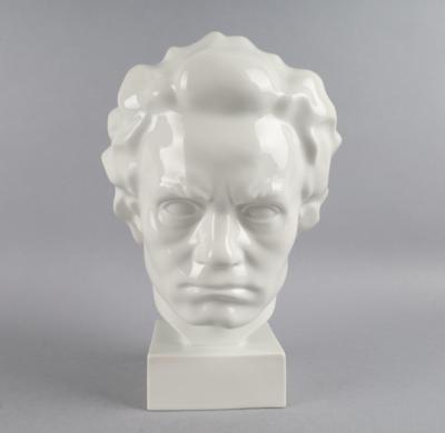 F. Opitz, Beethovenbüste, Entwurf: 1935, Ausführung: Wiener Porzellanmanufaktur Augarten - Works of Art