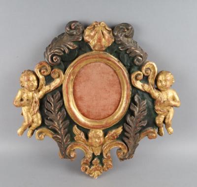 Rahmen mit Putti und Engelsköpfchen, - Works of Art