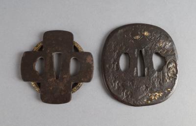 2 Tsuba, - Antiquitäten