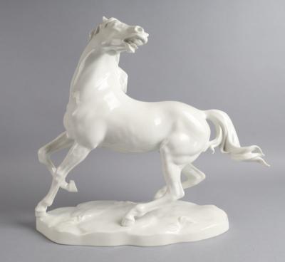 Scheuendes Pferd, Wiener Porzellanmanufaktur Augarten, - Antiquitäten