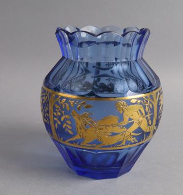 Vase mit Jagddekor, Haida, um 1920/25 - Antiquitäten