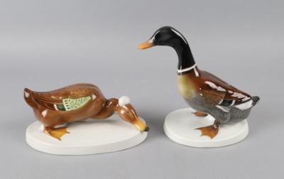 2 Enten, Heubach, - Antiquitäten