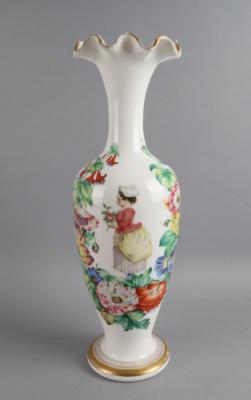 Vase, Böhmen, 2. Hälfte 19. Jh., - Antiquitäten