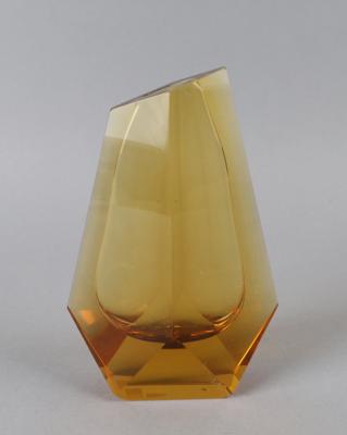 Vase in kubistischem Stil, wohl Tschechoslowakei, um 1930 - Antiquariato