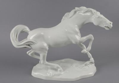 Robert Ullmann, 'Rasendes Pferd', Entwurf: um 1950, Wiener Porzellanmanufaktur Augarten - Antiquariato