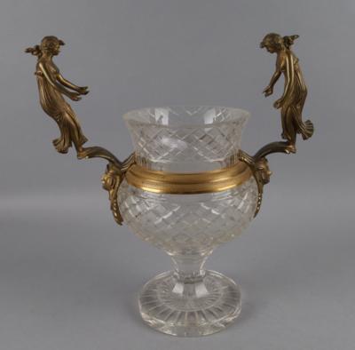 Vase mit Bronzemontierung, - Starožitnosti