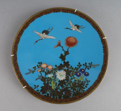 Cloisonné Teller, Japan, Meiji Periode, - Works of Art