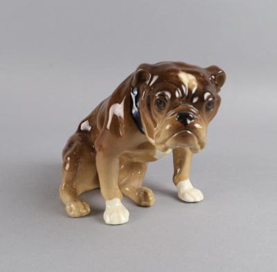 Englische Bulldogge, Keramos, - Antiquariato