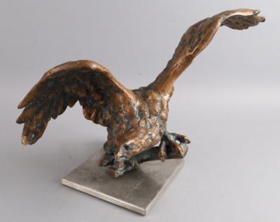 Adler auf Ast, - Antiquariato