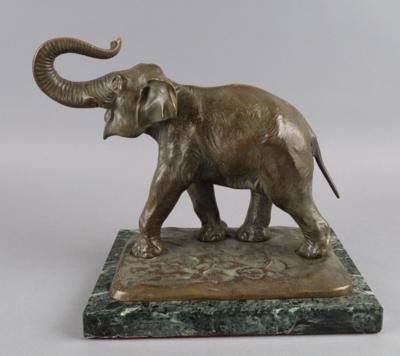 Bronze Elefant, - Works of Art