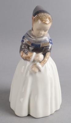 Lotte Benter, Amager Mädchen, Royal Copenhagen, Dänemark, 1947 - Antiquariato