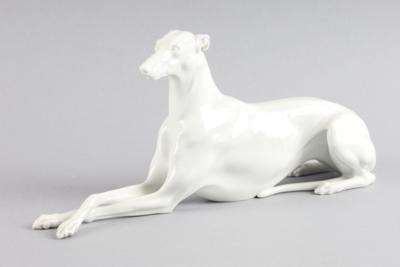 Greyhound, Wiener Porzellanmanufaktur Augarten, - Antiquitäten