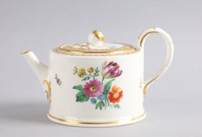 Teekanne, Kaiserl. Manufaktur, Wien 1786, - Antiquitäten