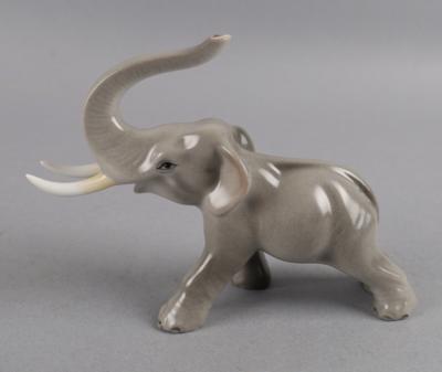 Elefant, Herend, - Antiquitäten