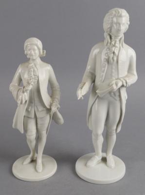 Mozart, Rosenkavalier, Wiener Porzellanmanufaktur Augarten, - Antiquariato