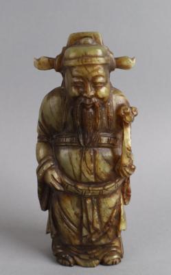 Figur eines Unsterblichen, China, 20./21. Jh., - Antiquitäten