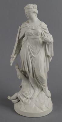 Justitia, KPM Berlin 1830-40 - Antiquariato