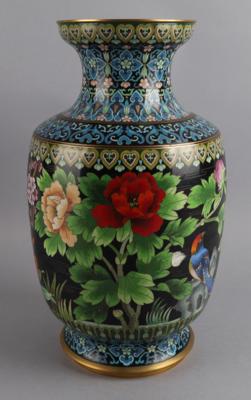 Cloisonné Vase, China, 20. Jh., - Antiquitäten