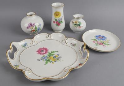 Konvolut Blumenmalerei, Meissen 20./ 21. Jh. - Antiquitäten