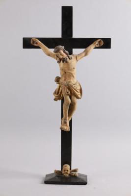 Volkstümlicher Christus am Kreuz, 19./20. Jh., - Antiquariato