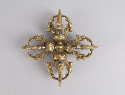 Doppelvajra, Tibet, 20. Jh., - Antiquariato