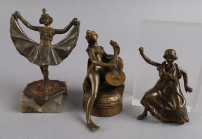 Drei erotische Bronzen, Entwurf: um 1900 - Works of Art