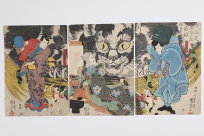 Utagawa Kuniyoshi(1798-1861) - Antiquariato