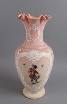 Vase, Böhmen, Ende 19. Jh., - Antiquariato