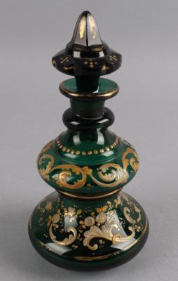 Flakon mit Stöpsel, Böhmen, um 1850/60, - Antiquariato