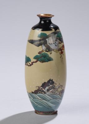 Kleine Cloisonné Vase, Japan, Meiji Periode, - Antiquariato