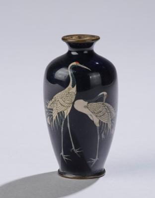 Kleine Cloisonné Vase, Japan, Meiji Periode, - Antiquariato