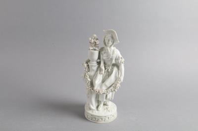 Gärtnerin mit Blumengirlande, Meissen 1924-1934 - Antiquitäten