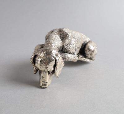 Liegender Hund, - Antiquariato