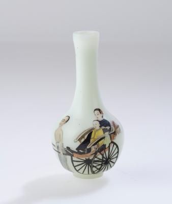 Vase, China, Marke Gu Yue Xuan, 20. Jh., - Antiquitäten