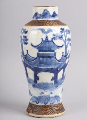 Vase, China, Vierzeichenmarke Chenghua, 19. Jh., - Antiquitäten