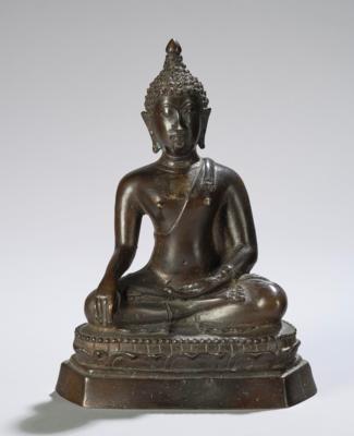 Buddha Maravijaya, Thailand 18./19. Jh., - Antiquariato