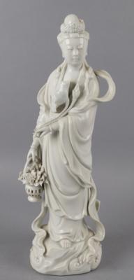 Blanc de Chine Guanyin, China, 20. Jh., - Works of Art