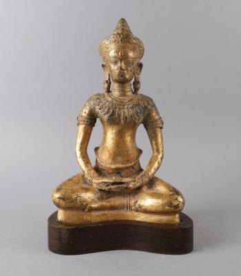 Buddha im Khmer Stil, - Antiquitäten