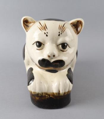 Liegende Cizhou Katze (Kopfstütze), - Antiquariato