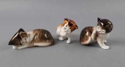 3 kleine Katzen, Royal Doulton, - Works of Art