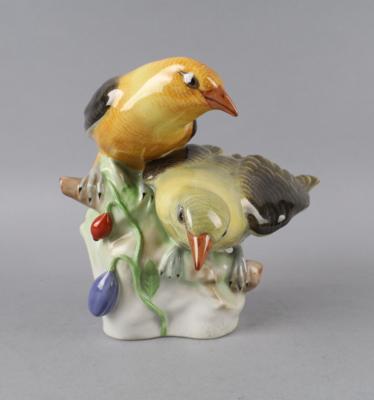 Zwei Vögel, Herend, - Antiquitäten