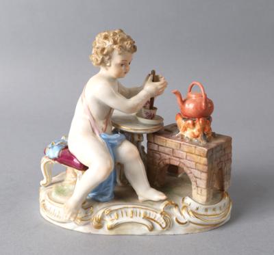 Allegorie "Das Feuer" aus der Serie "Vier Elemente", Meissen 2. Hälfte 19./ Anfang 20. Jh. - Works of Art