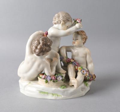 Allegorie "Der Frühling", Meissen 2. Hälfte 19. Jh. - Antiquariato