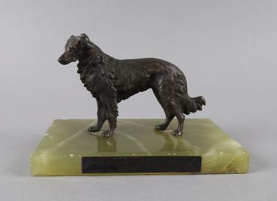 Jagdhund aus Bronze, Herbstausstellung Wien - 1928 - Works of Art