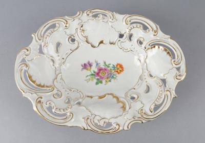 Ovale Schale, Staatl. Porzellanmanufaktur, Meissen 1968, - Works of Art