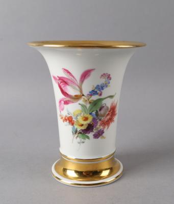 Vase mit Blumen Dekor, Meissen 19./ 20. Jh. - Antiquariato