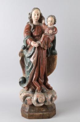 Madonna mit Kind, 20. Jh., - Antiquariato