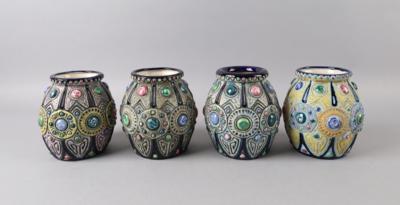 Vier Vasen aus der Serie Campina, - Antiquariato