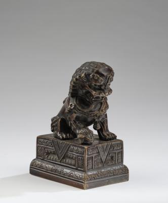 Buddhistischer Löwe, China, 18./19. Jh., - Antiquitäten