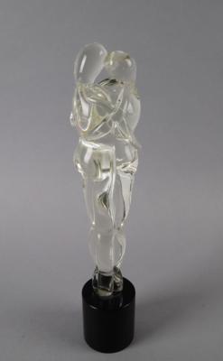 Renato Anatra (geb. 1943), Glasskulptur: Two Lovers, Murano, um 1980 - Antiquitäten